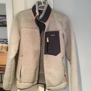 Women’s Patagonia Retro X Fleece, light grey, Small